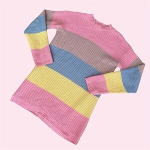 Colorful Striped Sweater